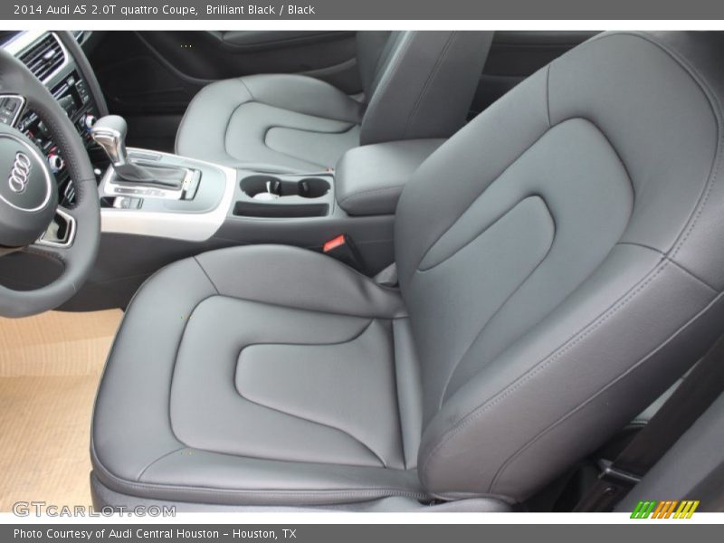 Brilliant Black / Black 2014 Audi A5 2.0T quattro Coupe