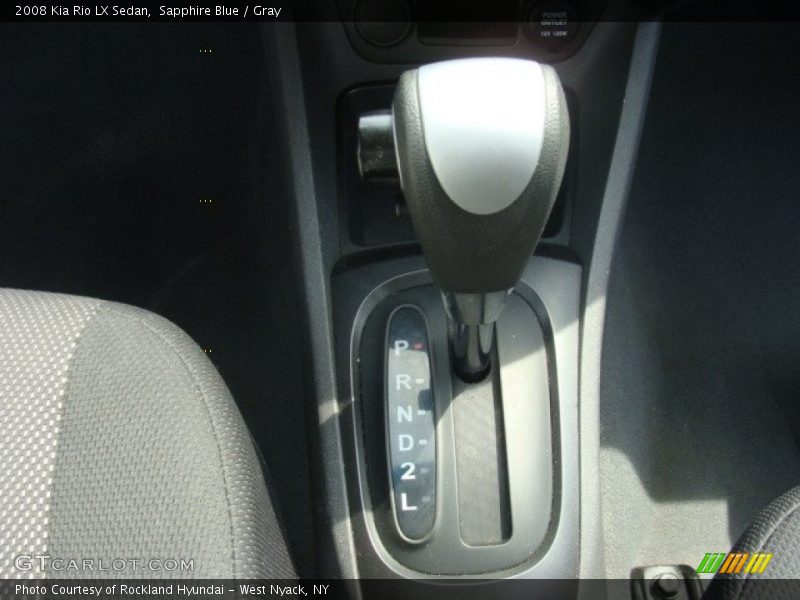 Sapphire Blue / Gray 2008 Kia Rio LX Sedan