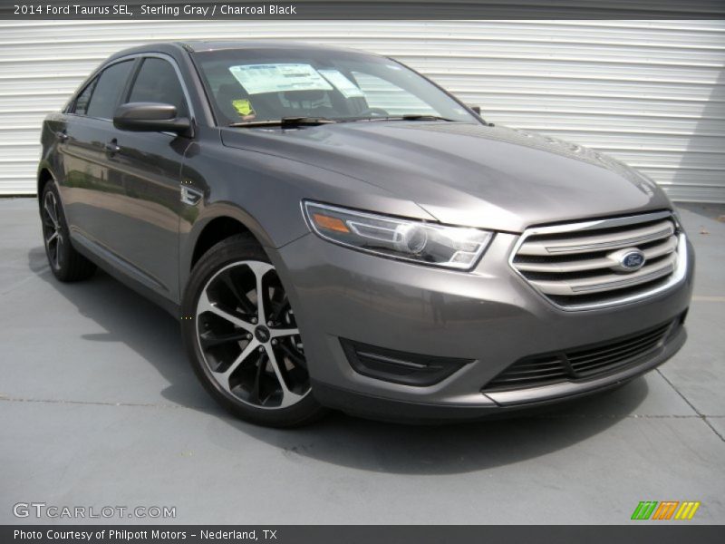 Sterling Gray / Charcoal Black 2014 Ford Taurus SEL