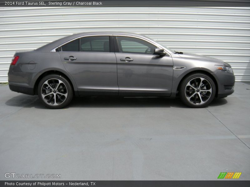 Sterling Gray / Charcoal Black 2014 Ford Taurus SEL