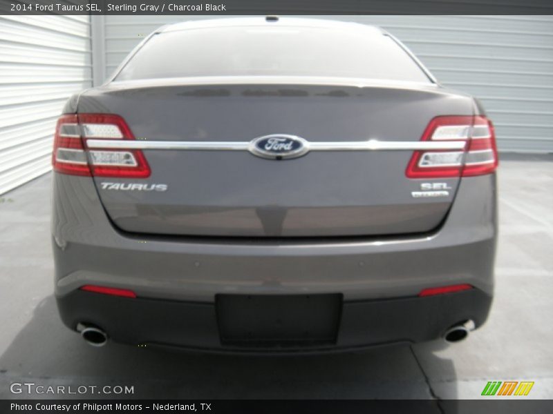 Sterling Gray / Charcoal Black 2014 Ford Taurus SEL