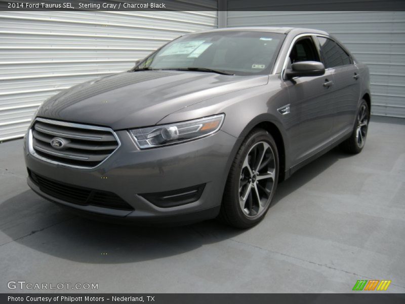 Sterling Gray / Charcoal Black 2014 Ford Taurus SEL