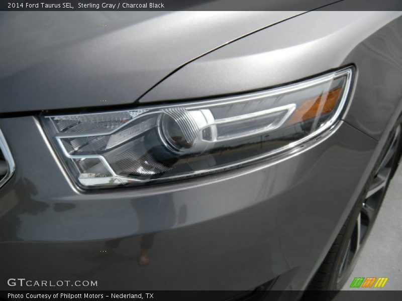Sterling Gray / Charcoal Black 2014 Ford Taurus SEL