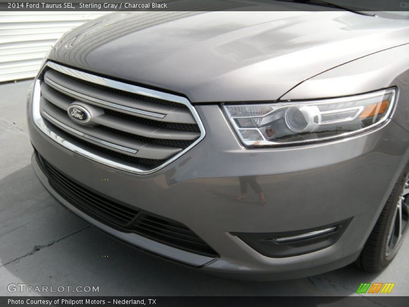 Sterling Gray / Charcoal Black 2014 Ford Taurus SEL