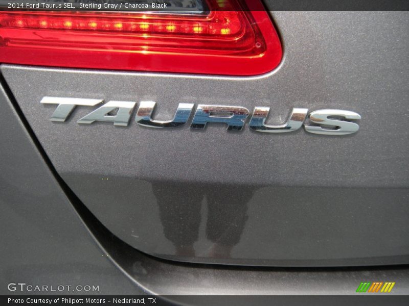Sterling Gray / Charcoal Black 2014 Ford Taurus SEL