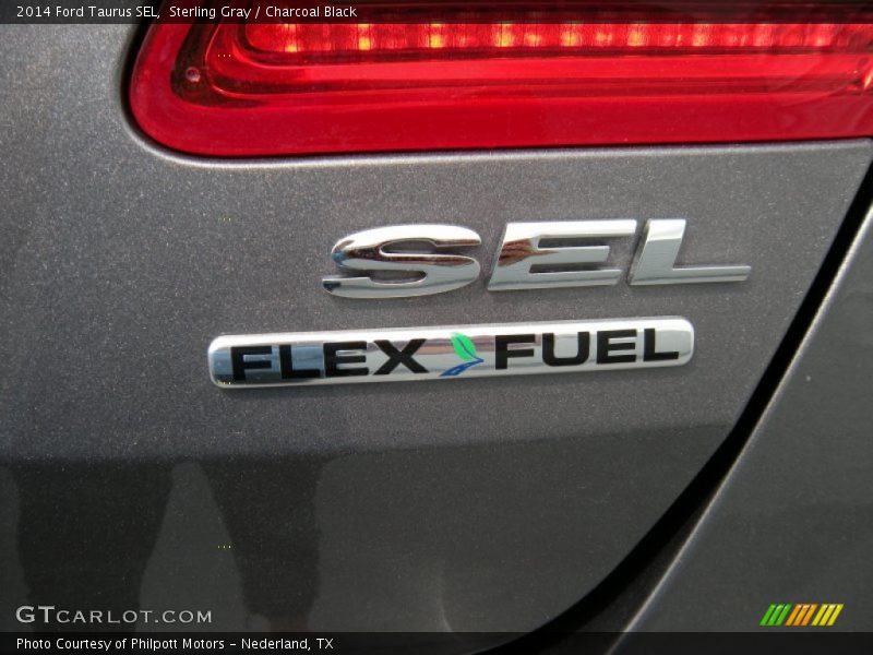 Sterling Gray / Charcoal Black 2014 Ford Taurus SEL