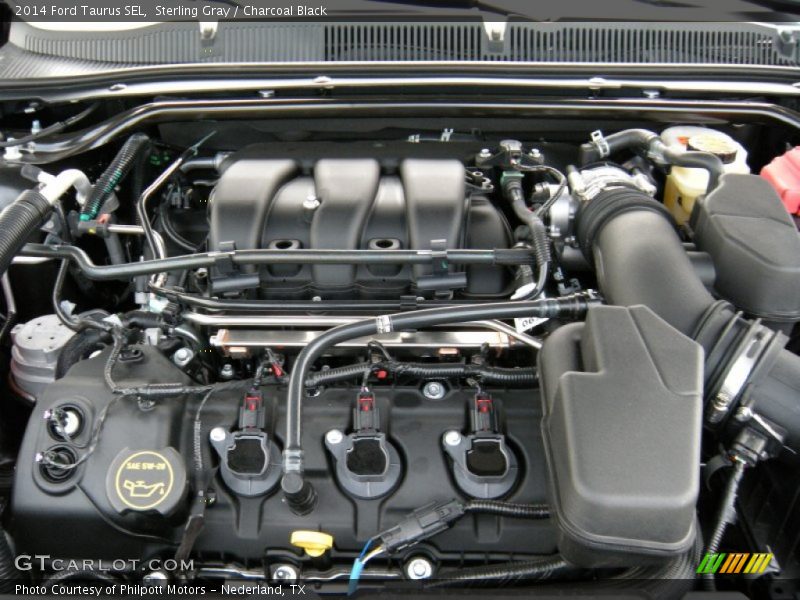 Sterling Gray / Charcoal Black 2014 Ford Taurus SEL
