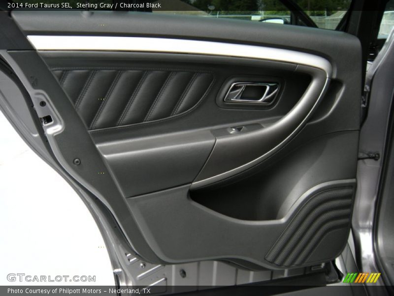 Sterling Gray / Charcoal Black 2014 Ford Taurus SEL