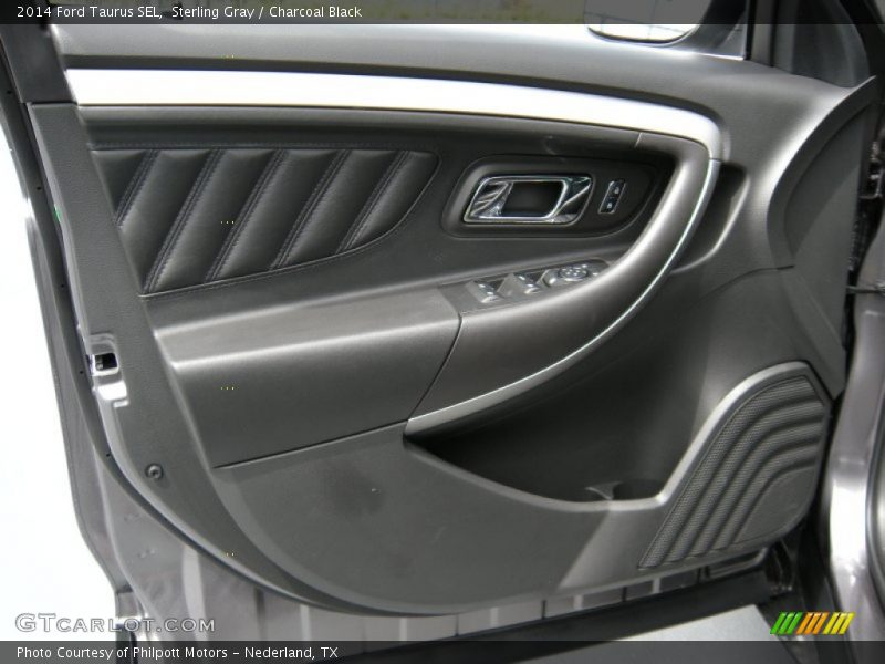 Sterling Gray / Charcoal Black 2014 Ford Taurus SEL