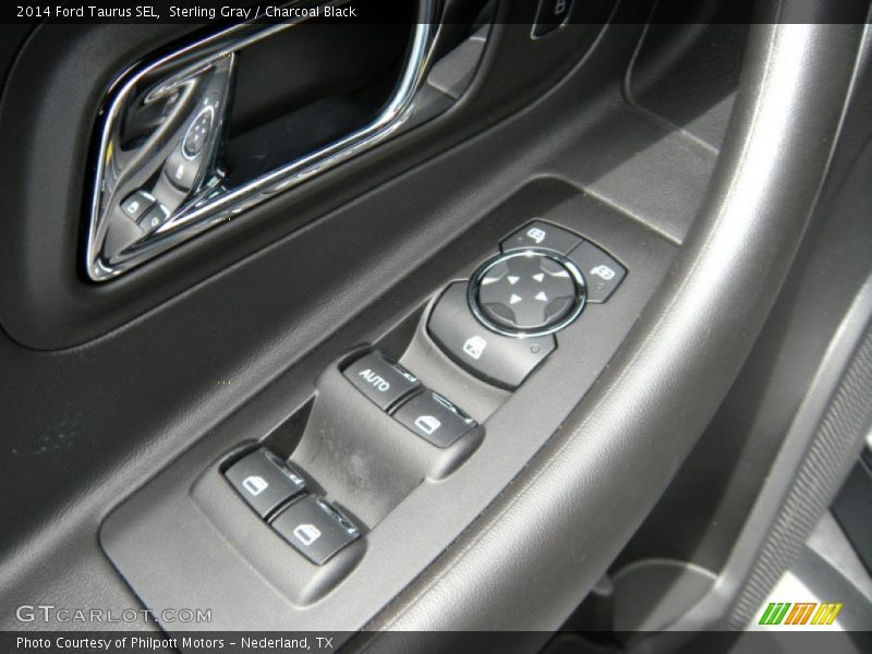 Sterling Gray / Charcoal Black 2014 Ford Taurus SEL