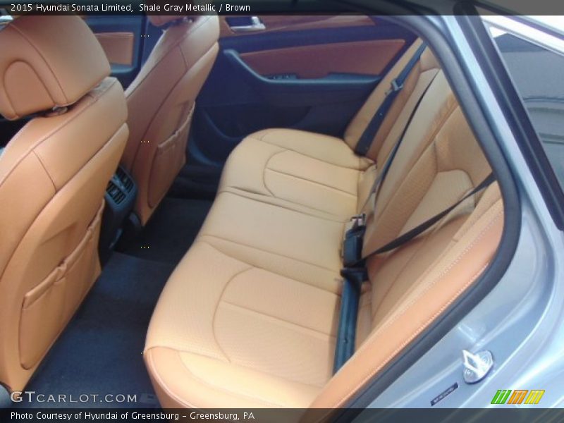 Rear Seat of 2015 Sonata Limited