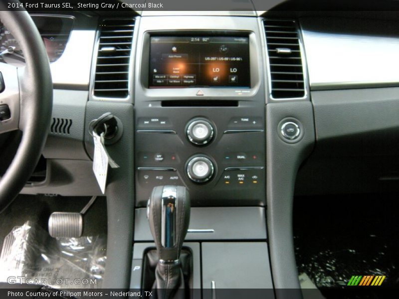 Sterling Gray / Charcoal Black 2014 Ford Taurus SEL