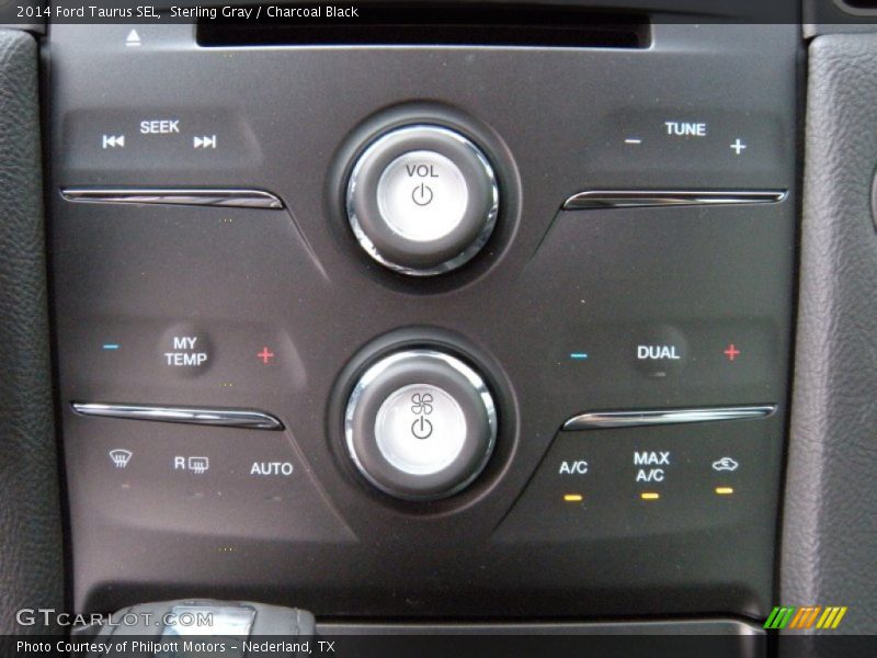 Sterling Gray / Charcoal Black 2014 Ford Taurus SEL