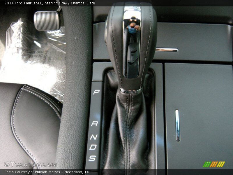 Sterling Gray / Charcoal Black 2014 Ford Taurus SEL