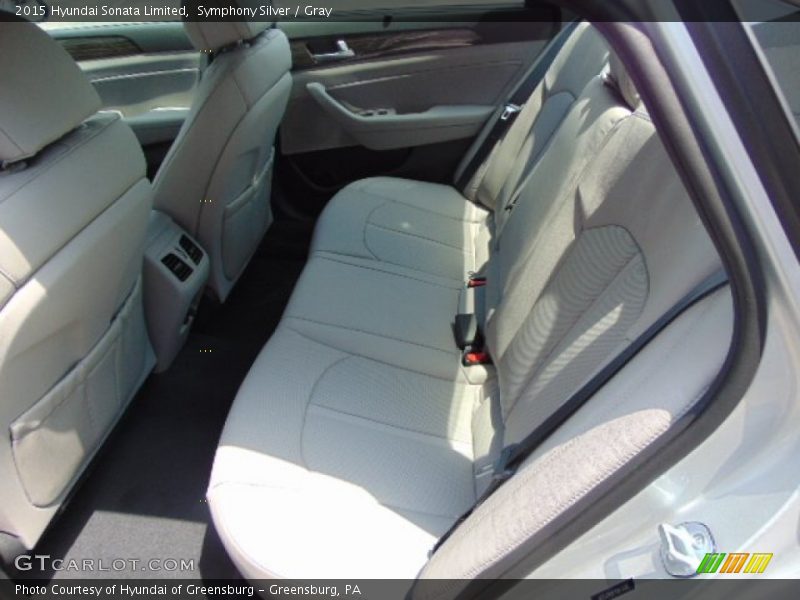 Symphony Silver / Gray 2015 Hyundai Sonata Limited