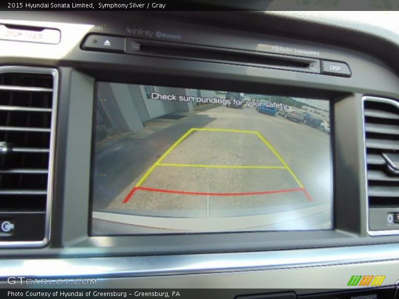 Symphony Silver / Gray 2015 Hyundai Sonata Limited