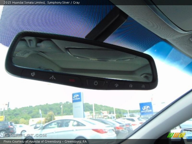 Symphony Silver / Gray 2015 Hyundai Sonata Limited