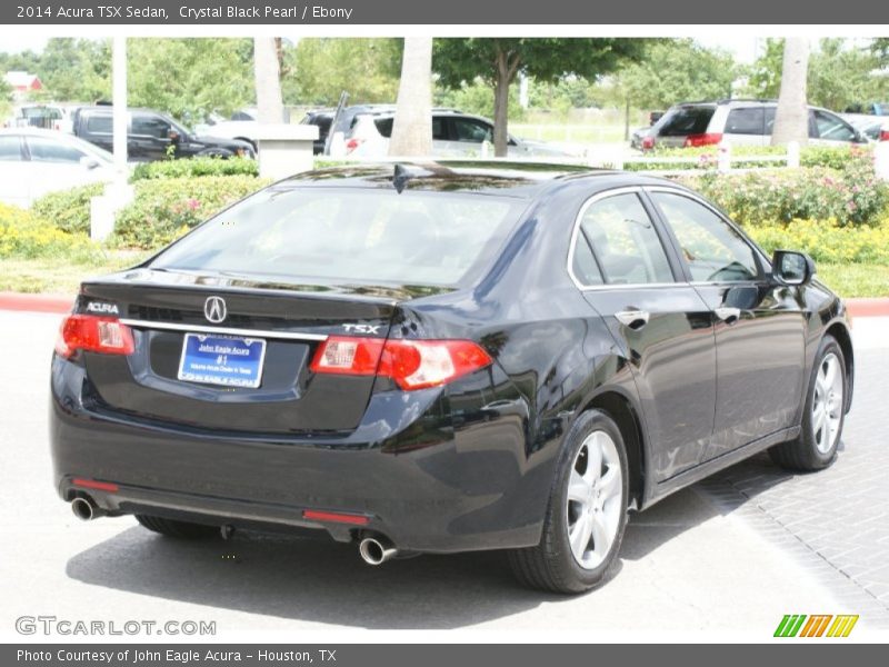 Crystal Black Pearl / Ebony 2014 Acura TSX Sedan