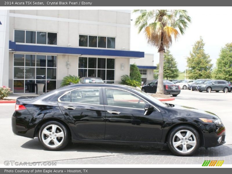 Crystal Black Pearl / Ebony 2014 Acura TSX Sedan