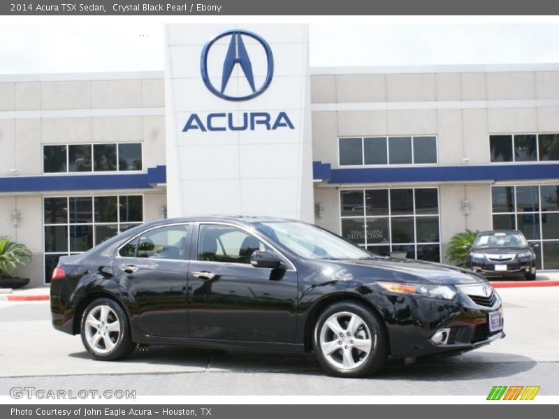 Crystal Black Pearl / Ebony 2014 Acura TSX Sedan