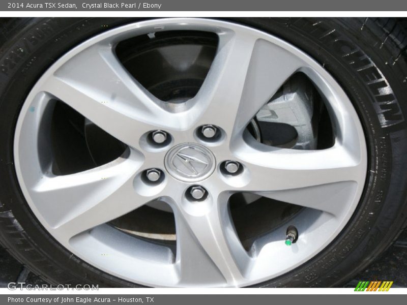 Crystal Black Pearl / Ebony 2014 Acura TSX Sedan