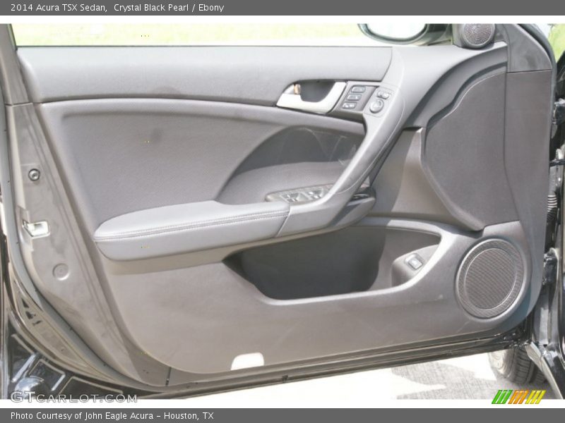 Crystal Black Pearl / Ebony 2014 Acura TSX Sedan