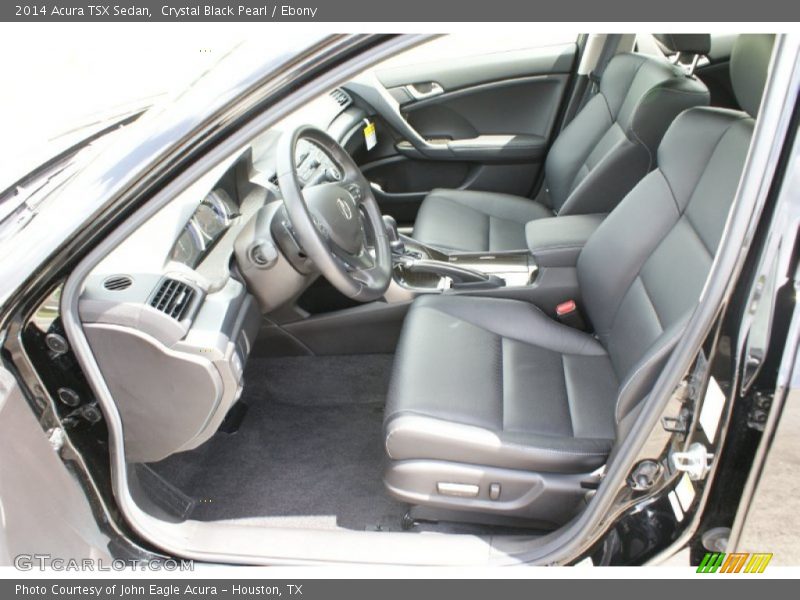 Crystal Black Pearl / Ebony 2014 Acura TSX Sedan