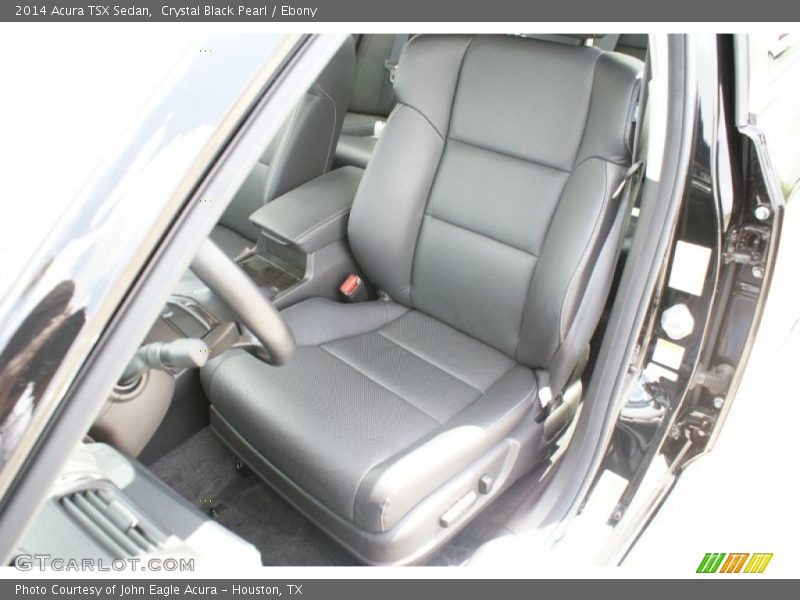 Crystal Black Pearl / Ebony 2014 Acura TSX Sedan
