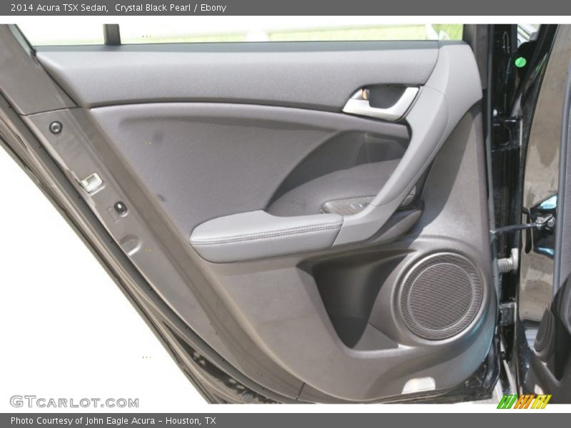 Crystal Black Pearl / Ebony 2014 Acura TSX Sedan