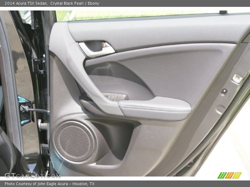 Crystal Black Pearl / Ebony 2014 Acura TSX Sedan