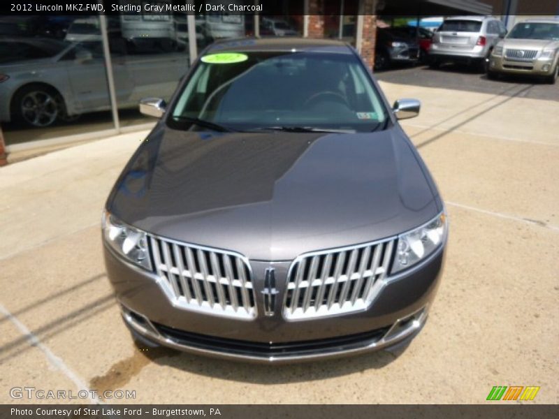 Sterling Gray Metallic / Dark Charcoal 2012 Lincoln MKZ FWD