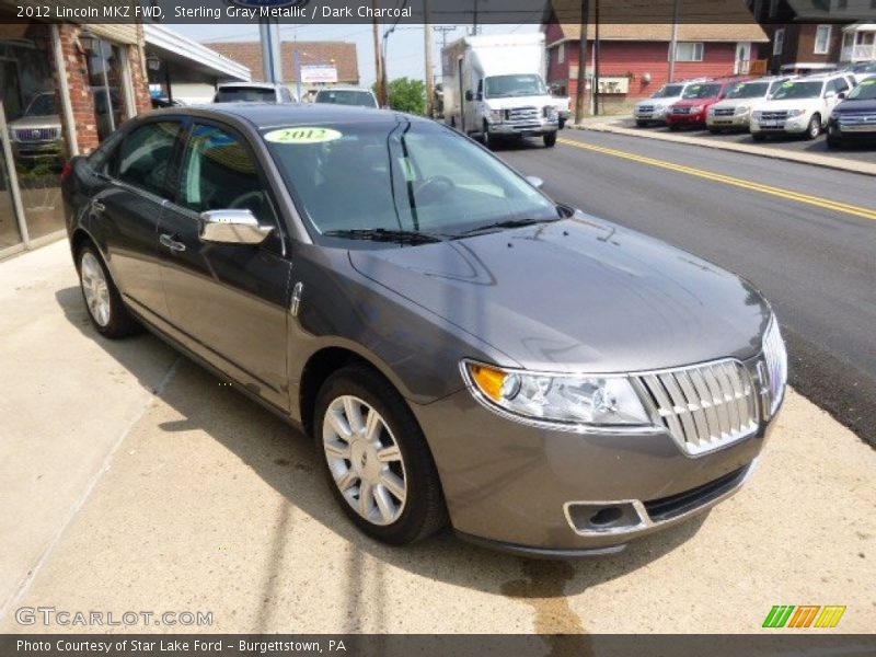 Sterling Gray Metallic / Dark Charcoal 2012 Lincoln MKZ FWD