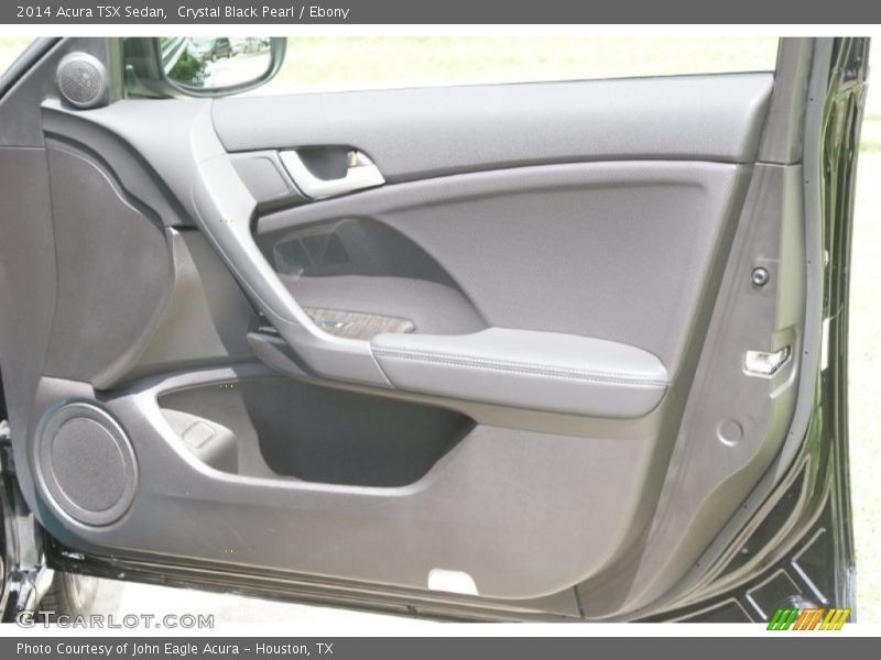 Crystal Black Pearl / Ebony 2014 Acura TSX Sedan