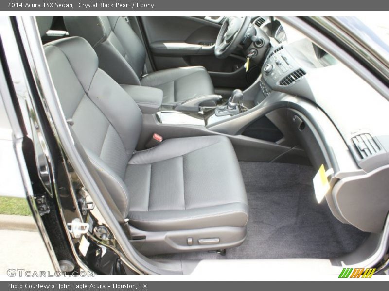 Crystal Black Pearl / Ebony 2014 Acura TSX Sedan