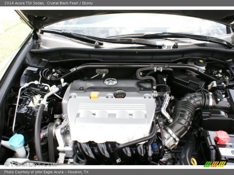Crystal Black Pearl / Ebony 2014 Acura TSX Sedan