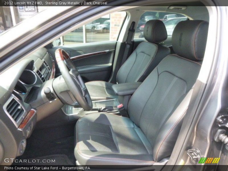 Sterling Gray Metallic / Dark Charcoal 2012 Lincoln MKZ FWD