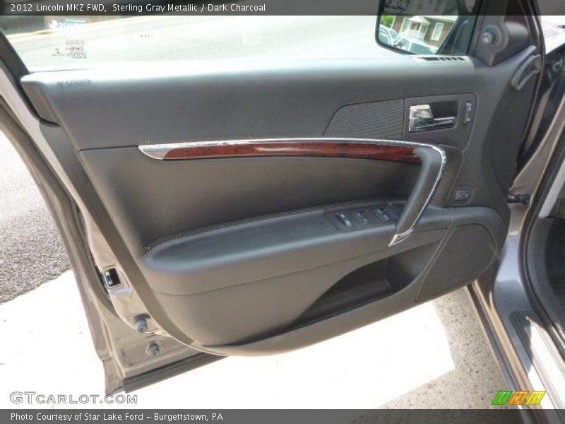 Sterling Gray Metallic / Dark Charcoal 2012 Lincoln MKZ FWD