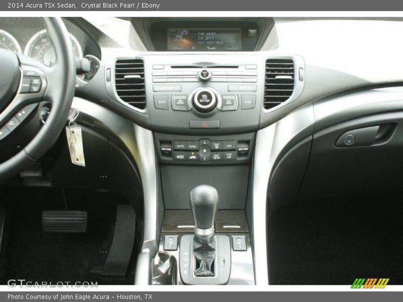 Crystal Black Pearl / Ebony 2014 Acura TSX Sedan