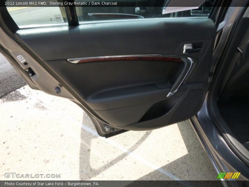 Sterling Gray Metallic / Dark Charcoal 2012 Lincoln MKZ FWD
