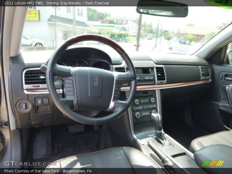 Sterling Gray Metallic / Dark Charcoal 2012 Lincoln MKZ FWD