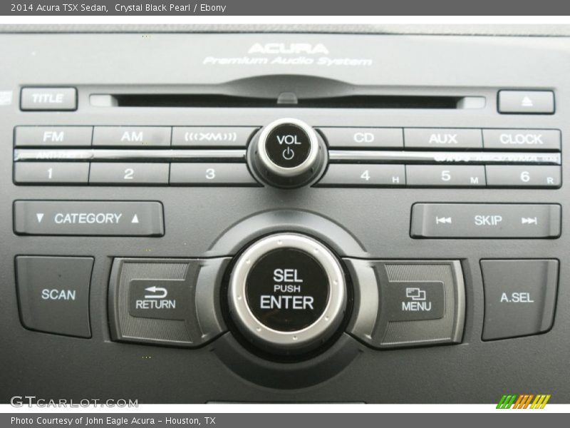 Crystal Black Pearl / Ebony 2014 Acura TSX Sedan