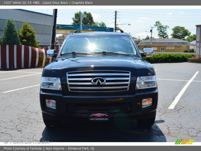 Liquid Onyx Black / Graphite Black 2007 Infiniti QX 56 4WD