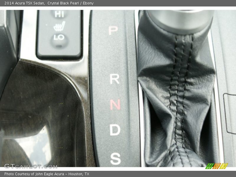 Crystal Black Pearl / Ebony 2014 Acura TSX Sedan