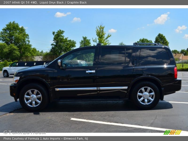 Liquid Onyx Black / Graphite Black 2007 Infiniti QX 56 4WD