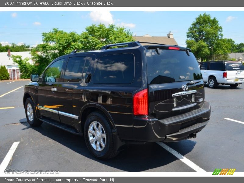 Liquid Onyx Black / Graphite Black 2007 Infiniti QX 56 4WD