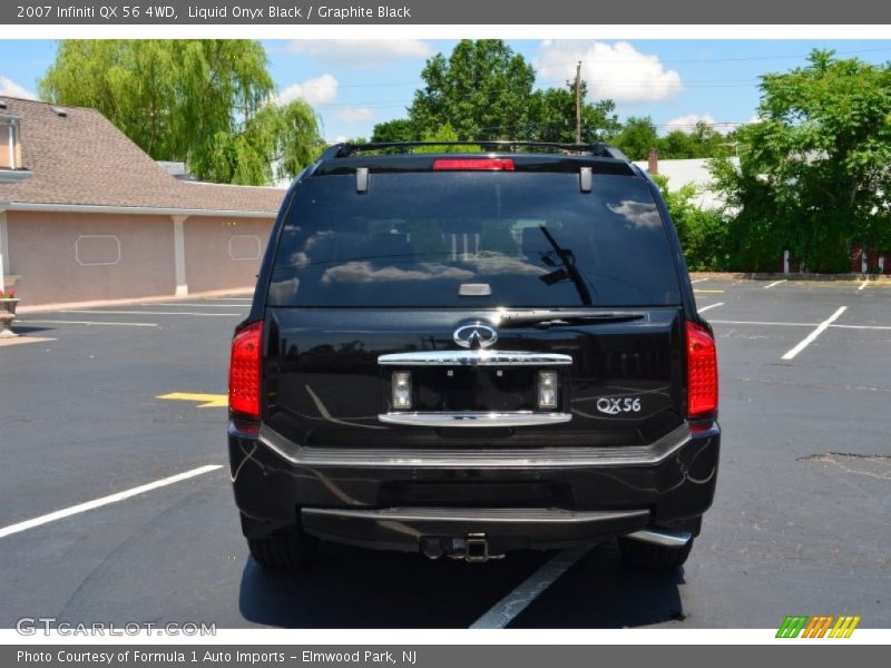 Liquid Onyx Black / Graphite Black 2007 Infiniti QX 56 4WD