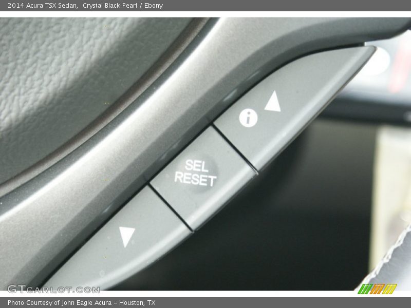 Crystal Black Pearl / Ebony 2014 Acura TSX Sedan