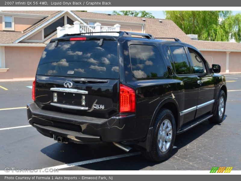 Liquid Onyx Black / Graphite Black 2007 Infiniti QX 56 4WD