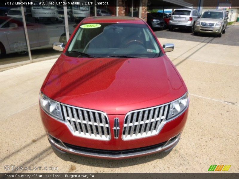 Red Candy Metallic / Dark Charcoal 2012 Lincoln MKZ FWD