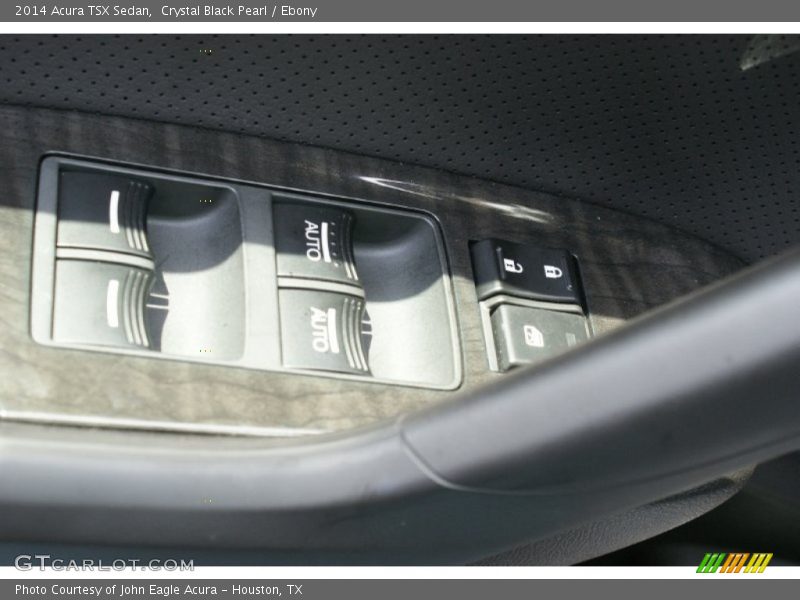 Crystal Black Pearl / Ebony 2014 Acura TSX Sedan
